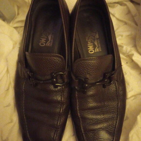 Salvatore Ferragamo horse bit loafers brown main image 4